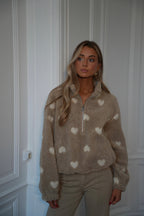 Valentin Fleece Sweatshirt - Beige