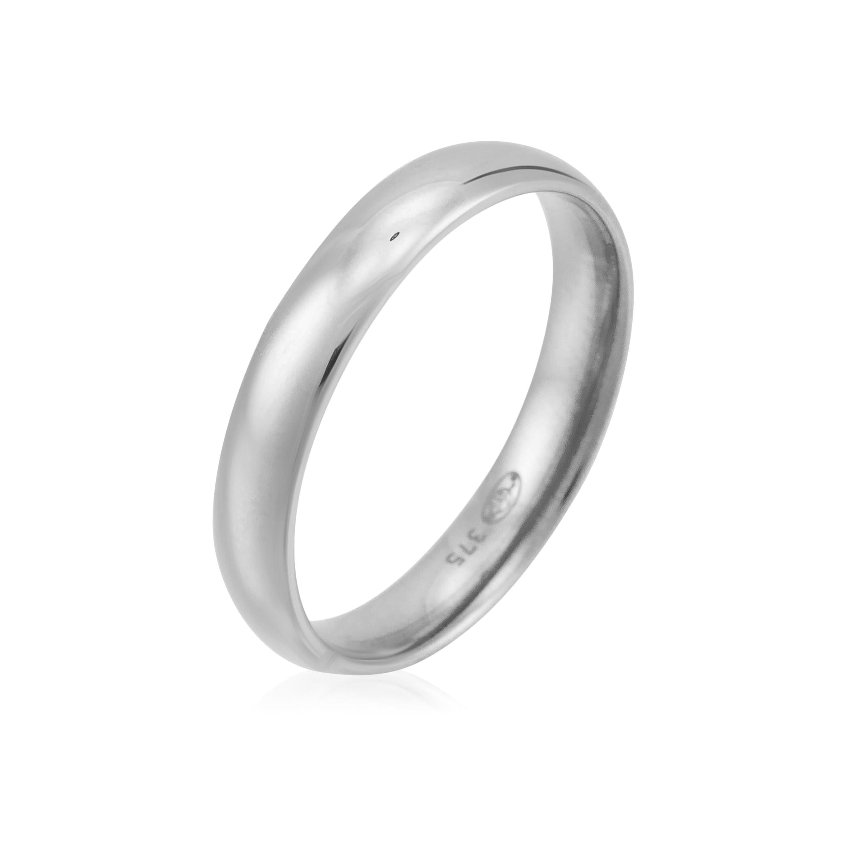 “La Mienne” Ring 375/1000 White Gold