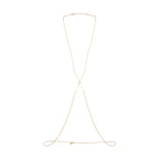 White Mother-of-Pearl Disco Body Jewelry