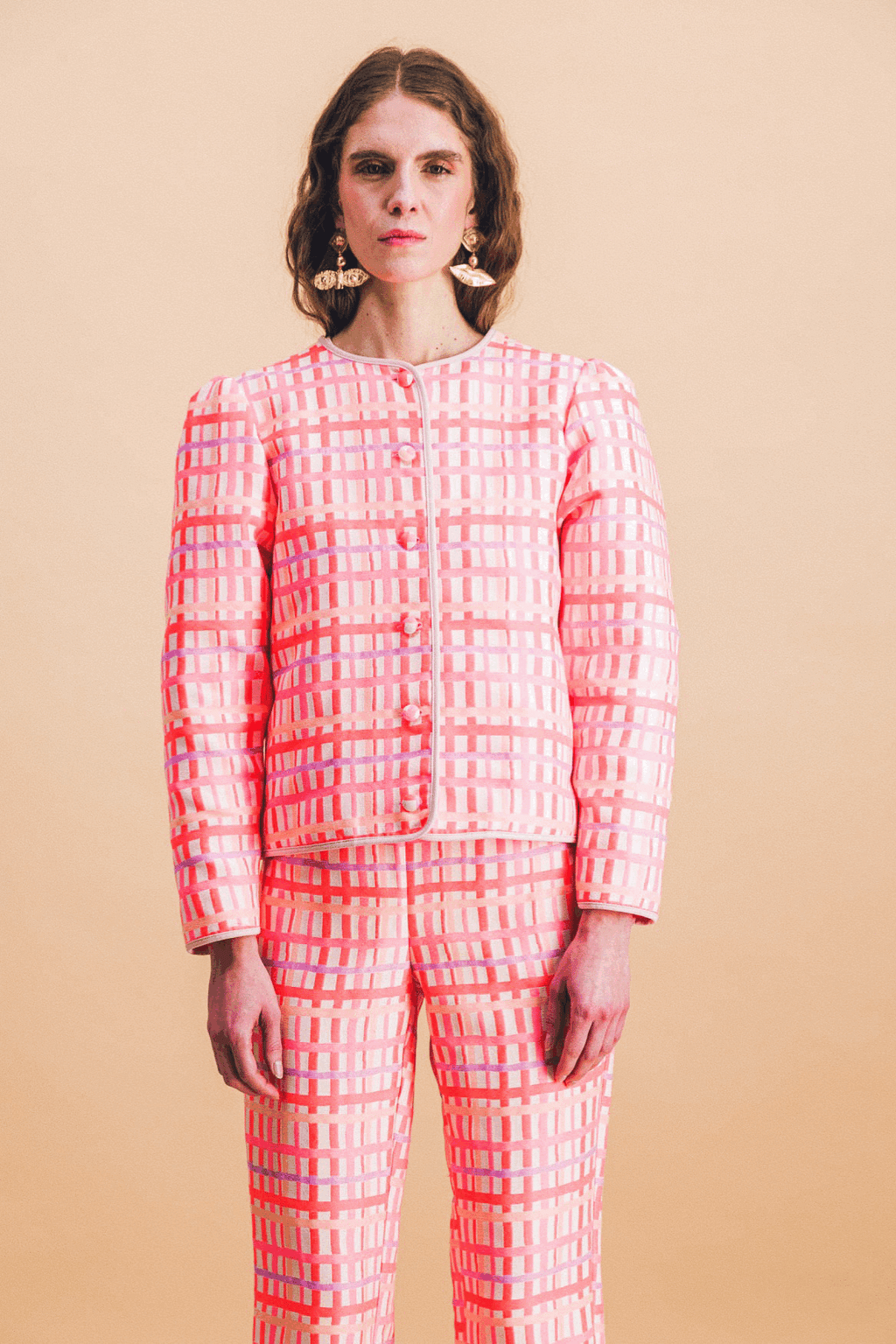 Diane Tartan Jacket