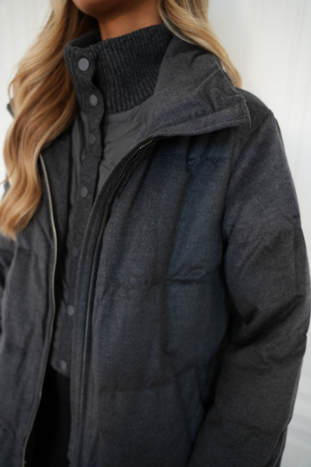 Manteau Long Justin - Gris