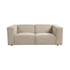 Mini Basil - lille sofa i fløjl - lige sofa