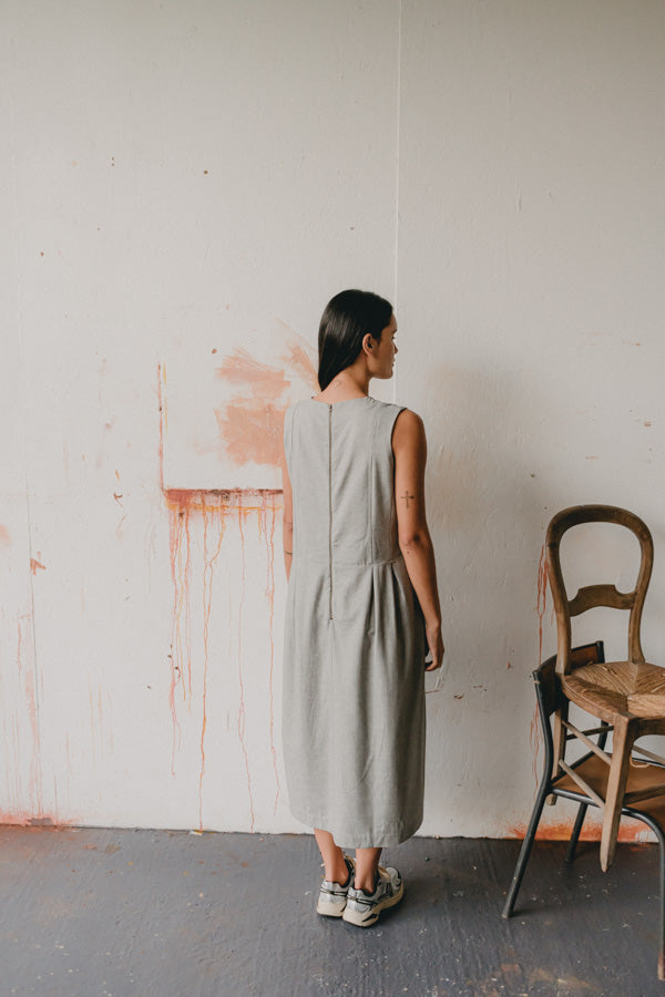 Vestido - Belma - Gris