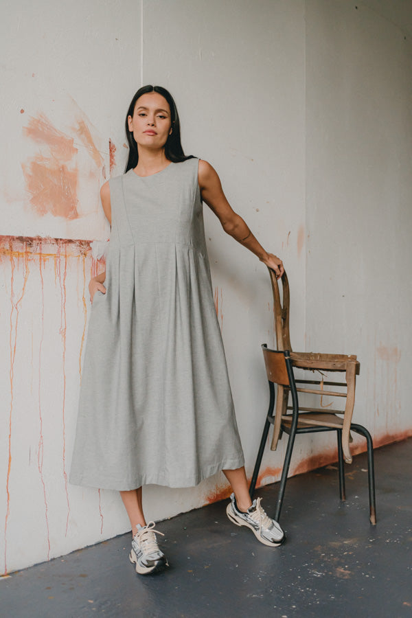 Robe - Belma - Gris