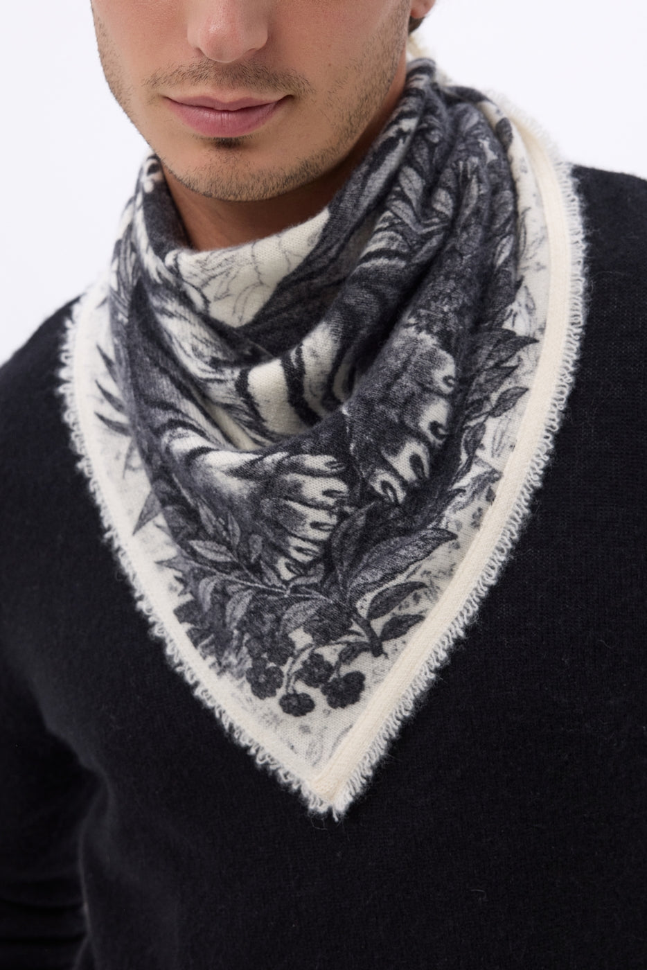 Small Bengale Bandana - Black - Men