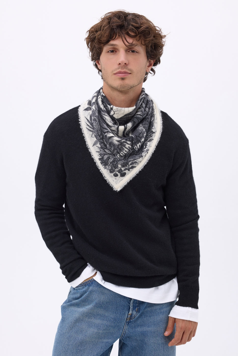 Small Bengale Bandana - Black - Men
