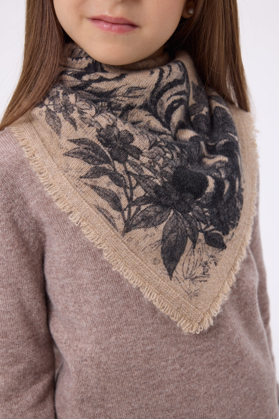 Petit Bandana Bengale - Beige Creme - Enfant