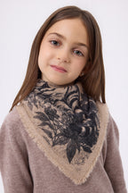 Petit Bandana Bengale - Beige Creme - Enfant