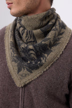 Bandana pequeño Bengala - Caqui jaspeado - Hombre