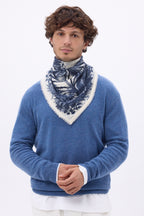 Bandana pequeño Bengala - Azul Marino - Hombre