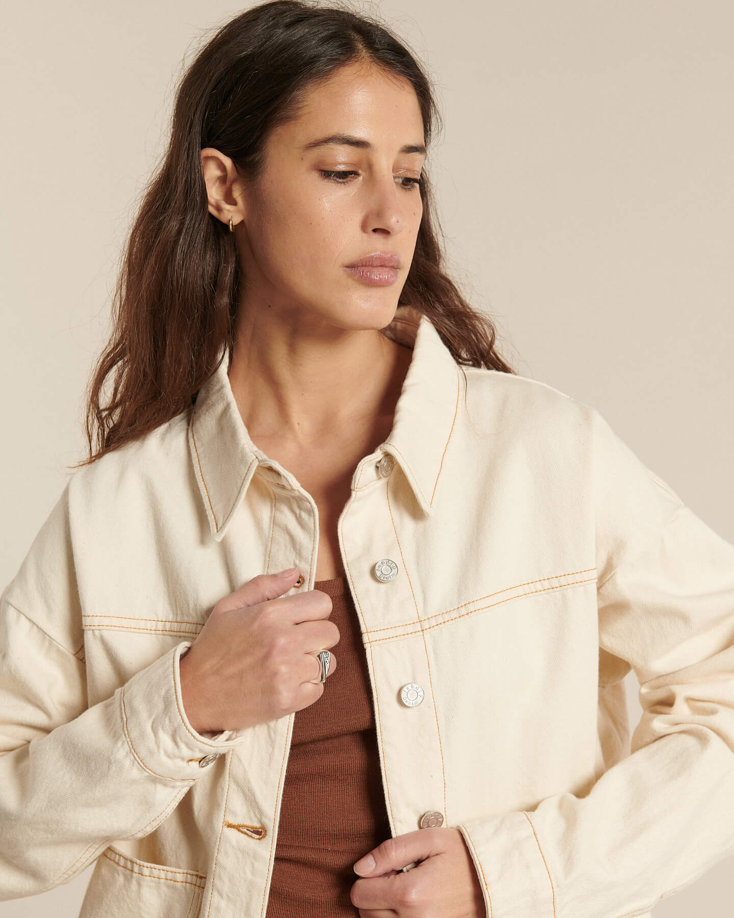 Chaqueta BETTY DENIM ECRU WH 30 Labdip