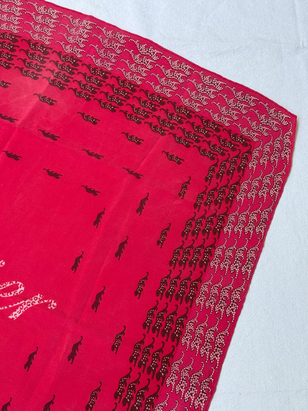 Cartier Scarf – Panther Patterns