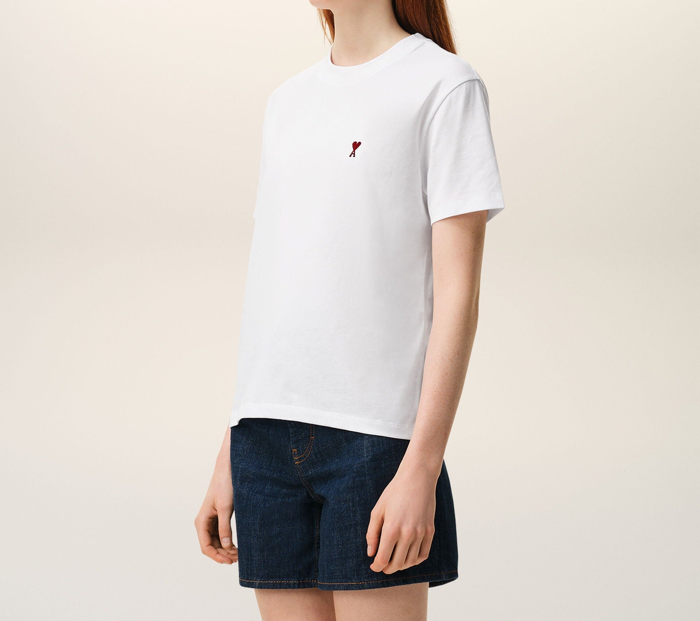 T-Shirt Ami de Cœur – Ami Paris – Blanc