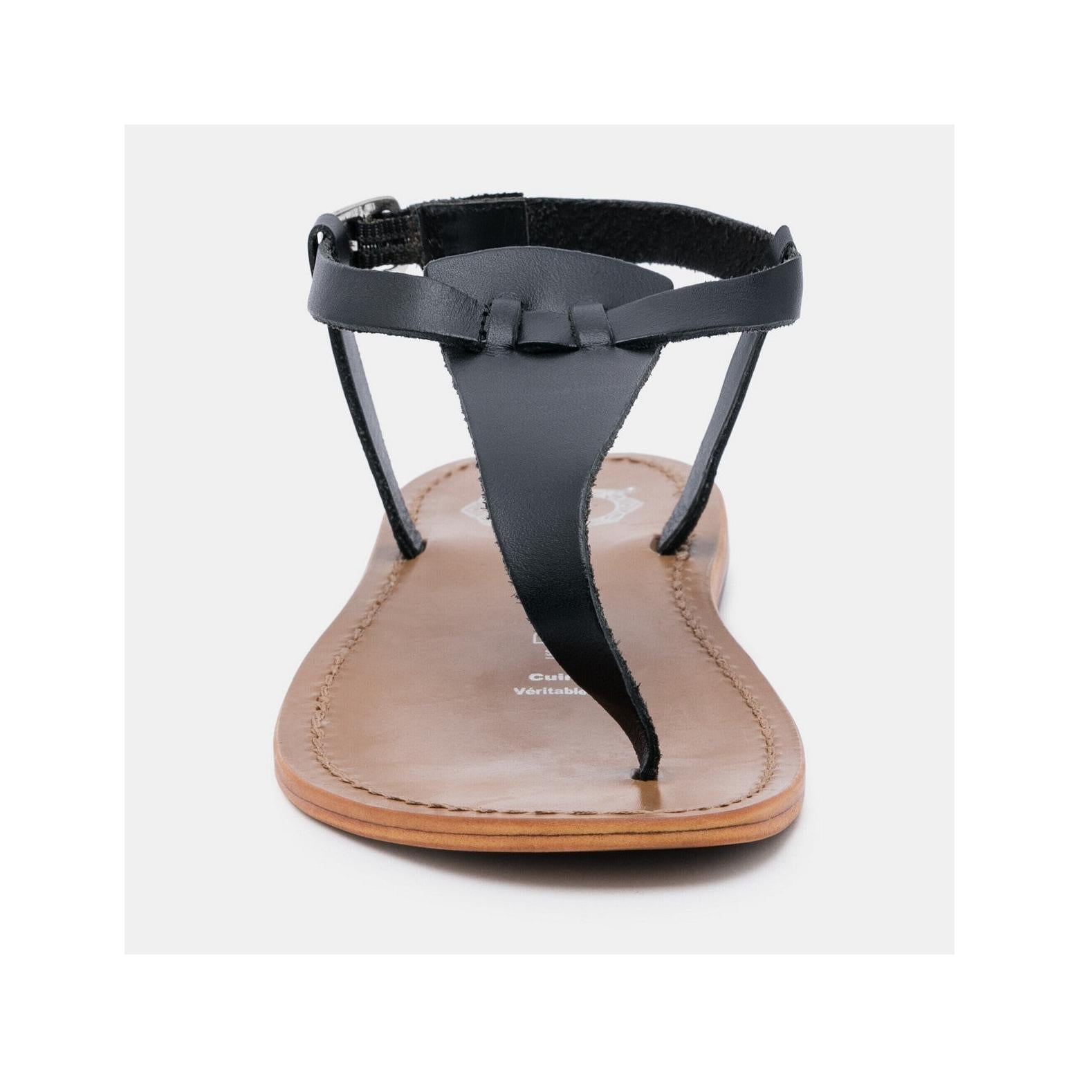 Les Bagatelles - Jersey Sandals - Black