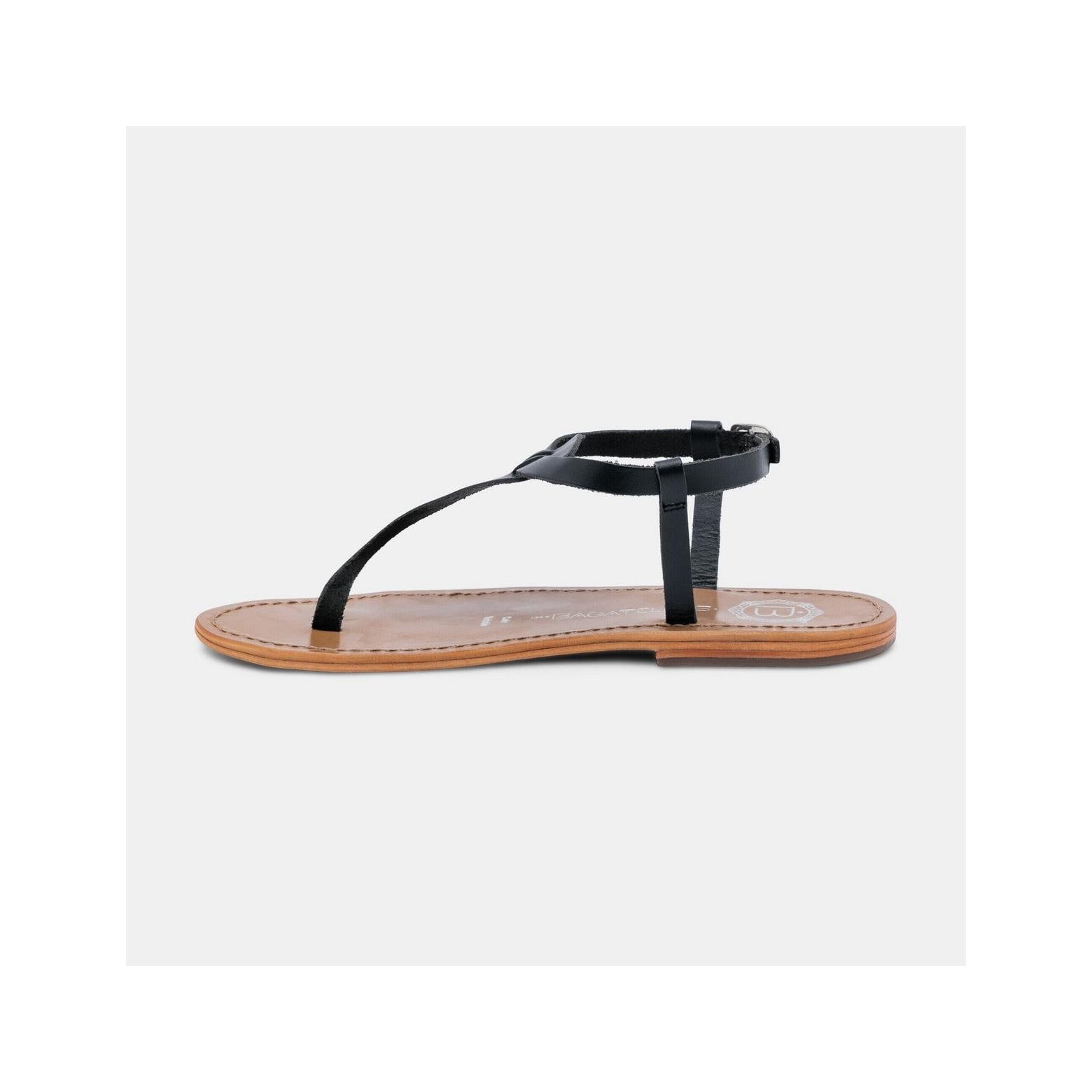 Les Bagatelles - Jersey Sandals - Black