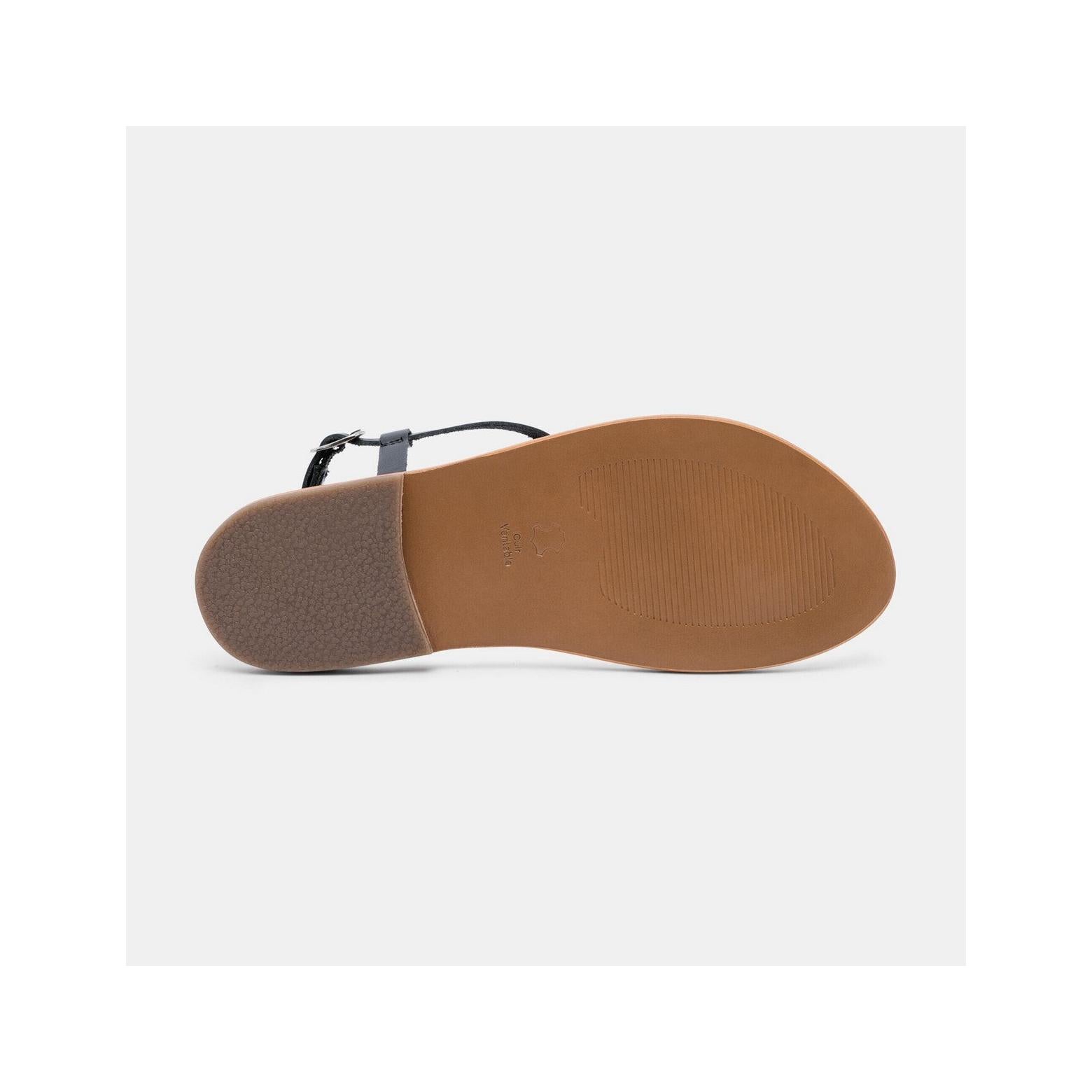 Les Bagatelles - Jersey Sandals - Black