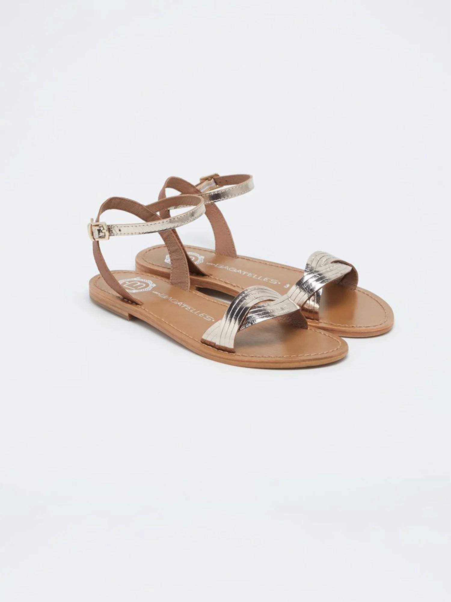 Sandales Pelham - Gold et Camel