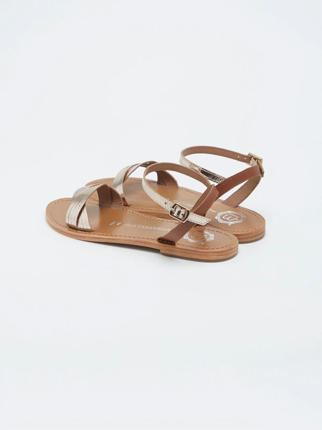 Sandales Pelham - Gold et Camel