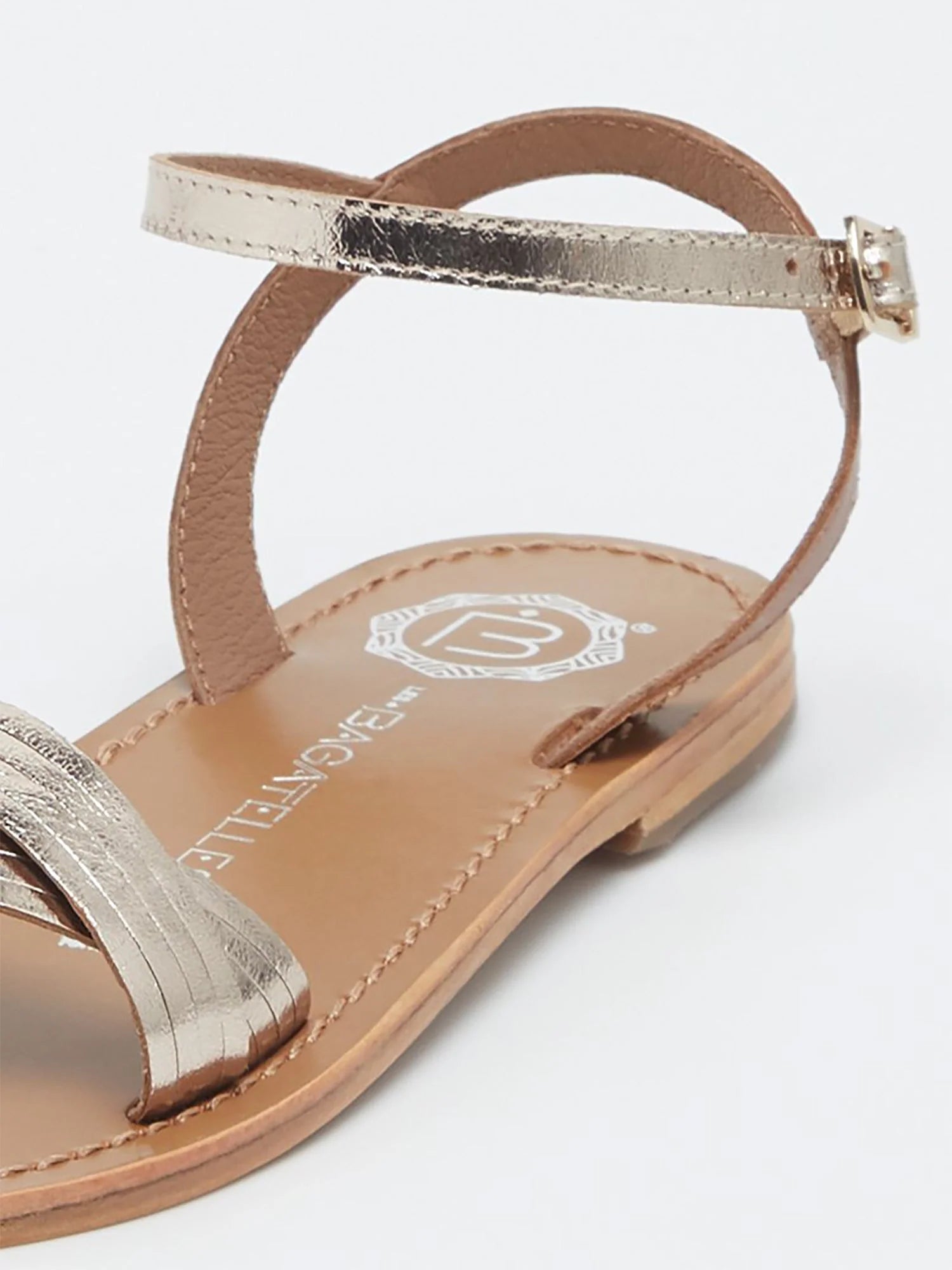 Sandales Pelham - Gold et Camel