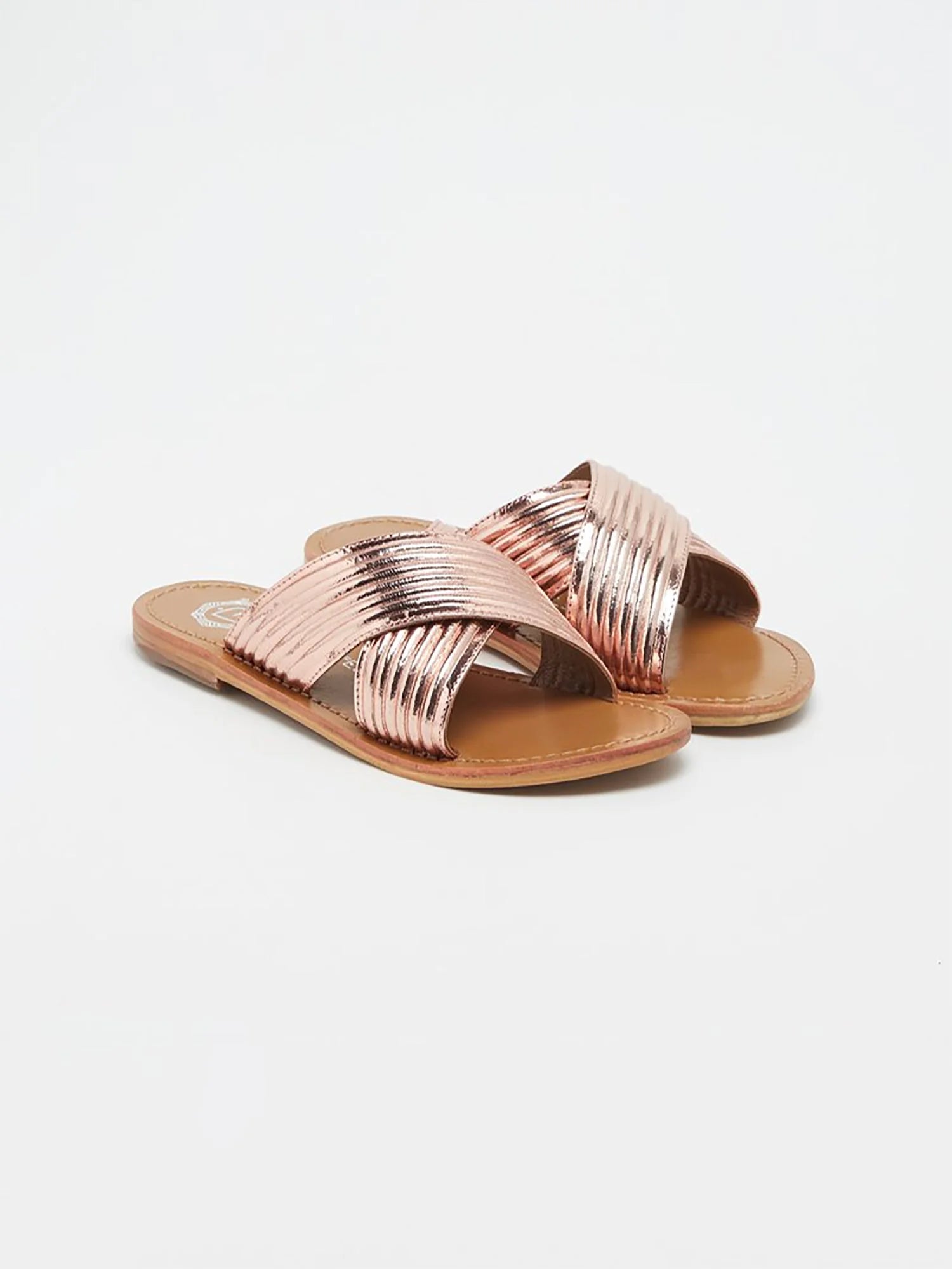 Mules Nassau - Rosa dorado