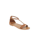 Les Bagatelles - Sandales Clark - Gold Et Camel