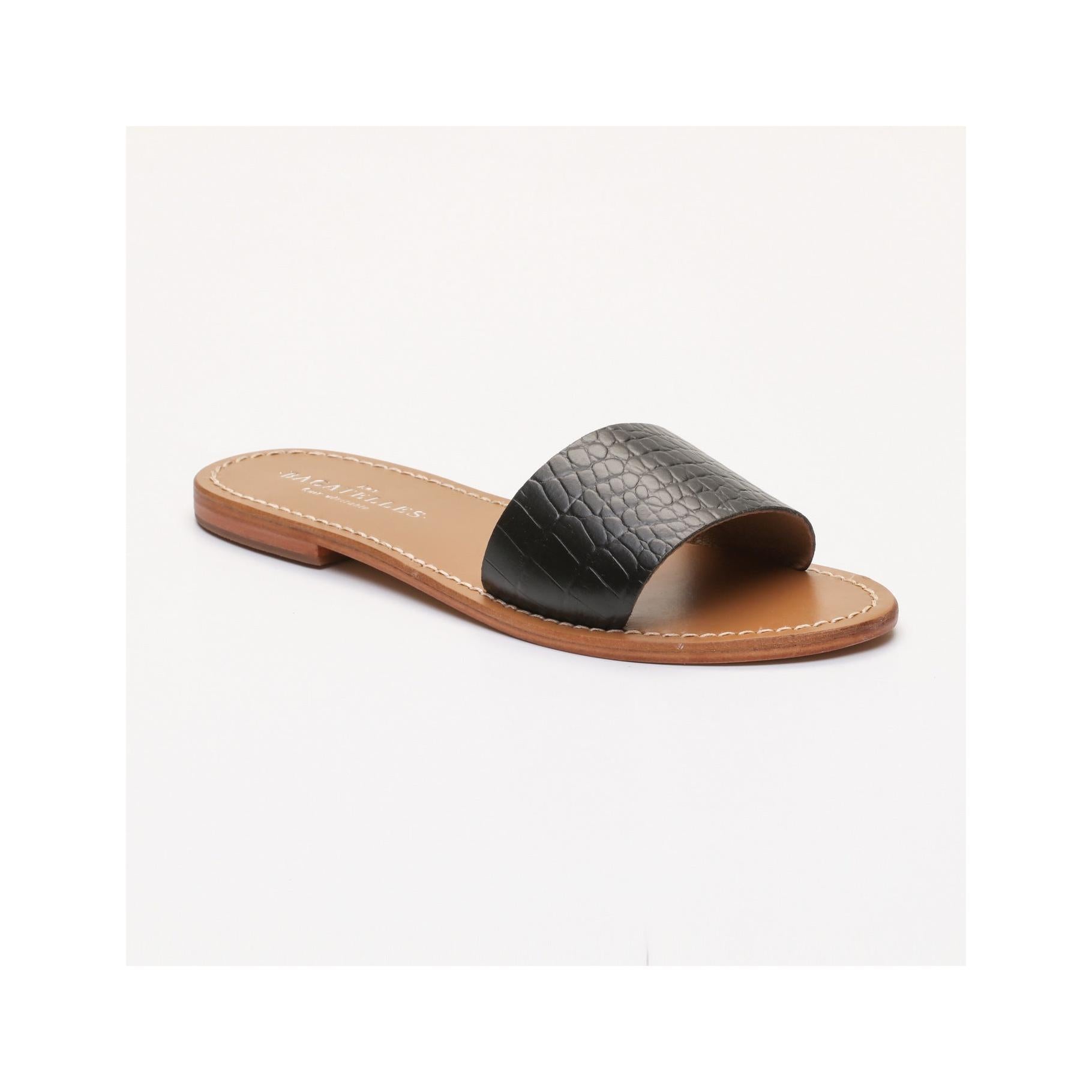 Sandales Oraxena - Black Croco