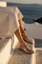 Sandalias Panamá - Oro