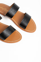 Les Bagatelles - Mules Callao - Noir Croco