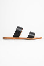 Les Bagatelles - Mules Callao - Noir Croco