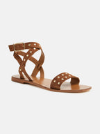 Sandales Plates Brielle - Camel