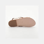 Les Bagatelles - Sandalias Planas Athena - Gold