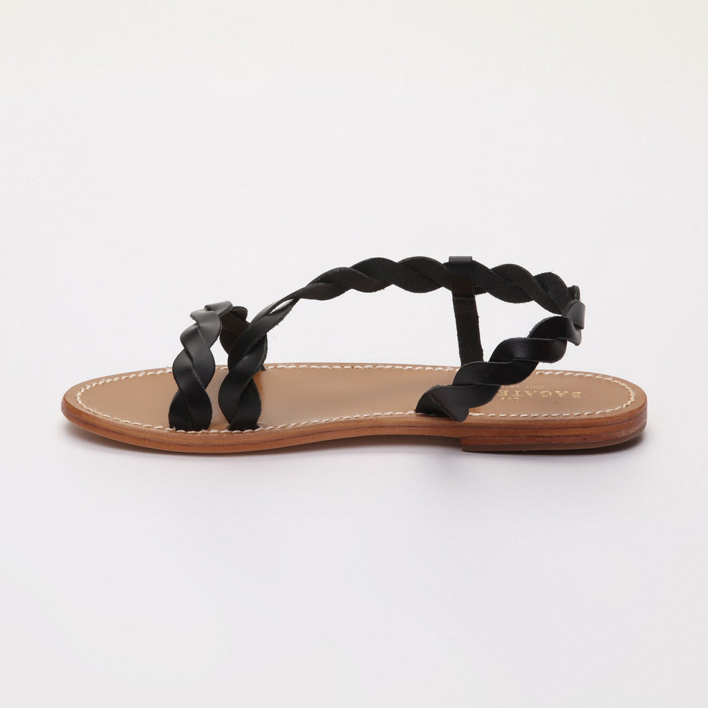 Les Bagatelles - Sandalias Planas Maria - Black