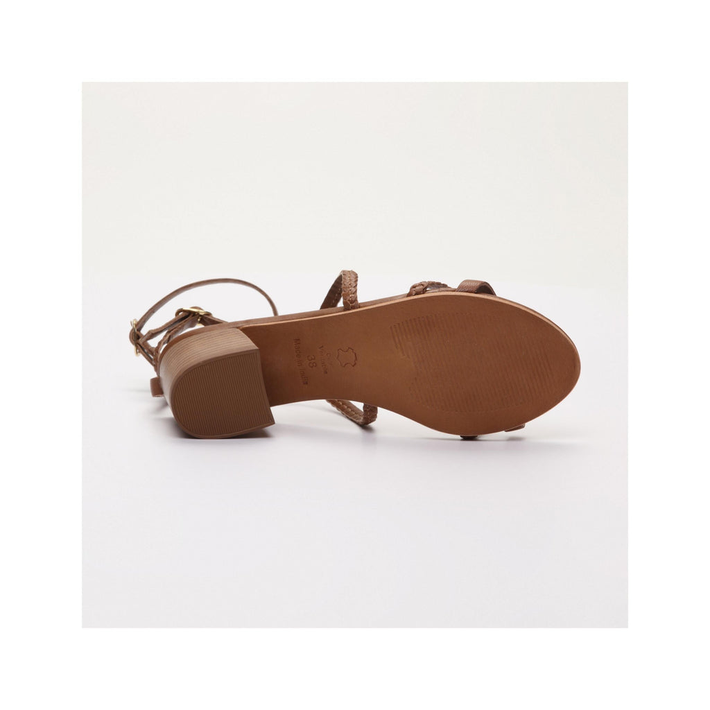 Gentry Heeled Sandals - Camel