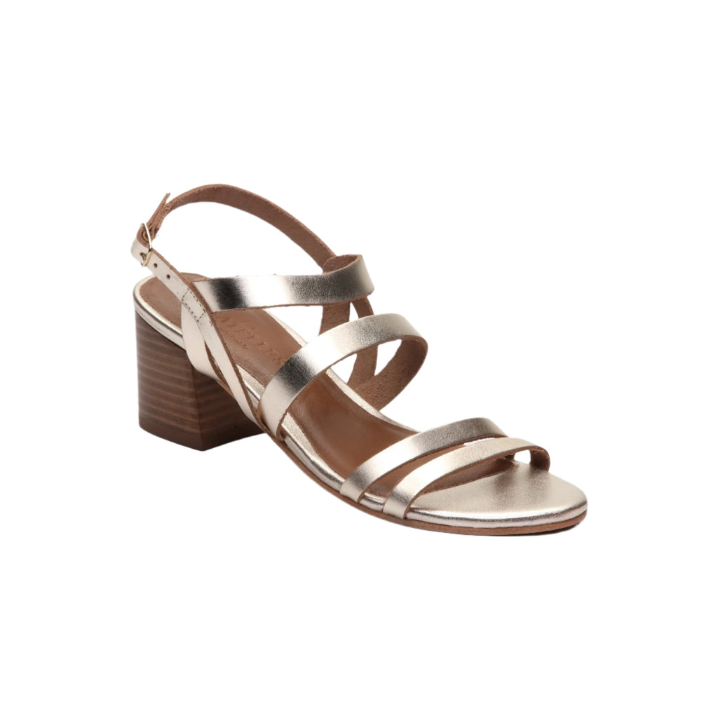Les Bagatelles - Gala Heeled Sandals - Gold