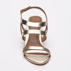 Les Bagatelles - Gala Heeled Sandals - Gold