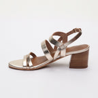 Les Bagatelles - Gala Heeled Sandals - Gold