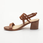 Les Bagatelles - Sandales Talons Gretel - Camel