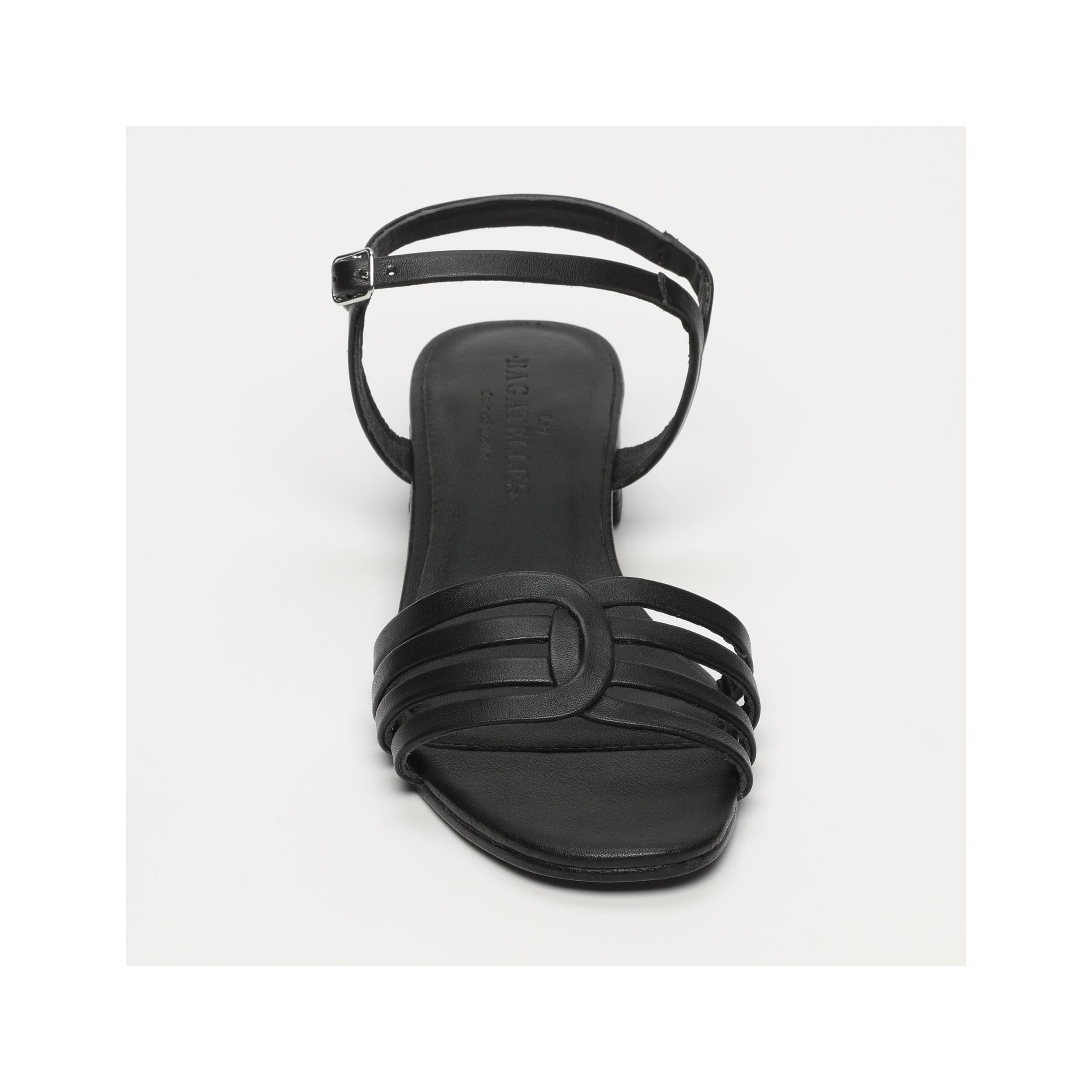 Sandales A Talons Gionna - Noir