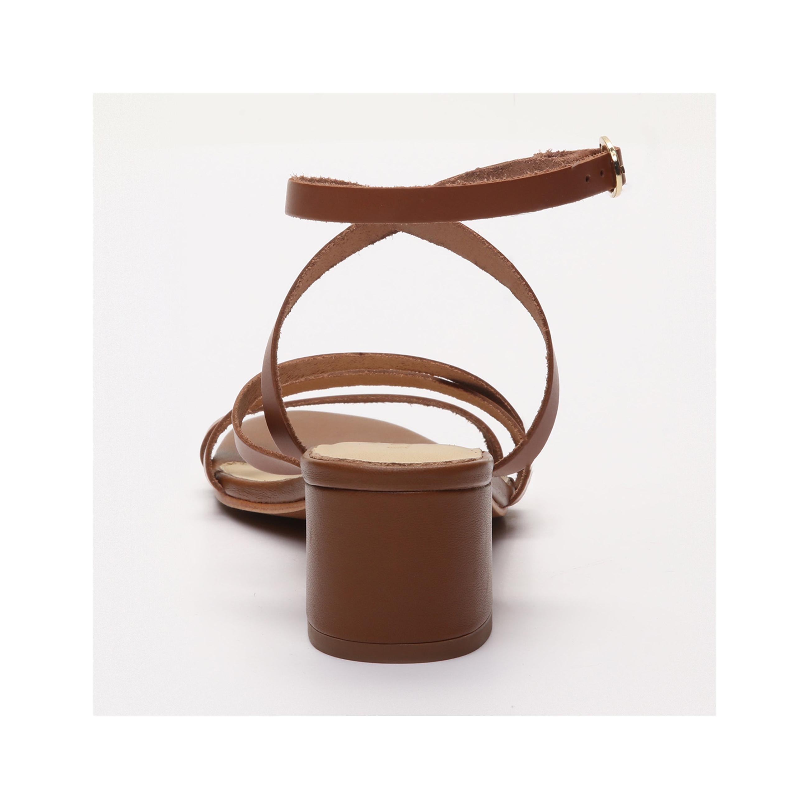 Les Bagatelles - Heeled Sandals Gisselle - Camel