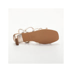 Sandales A Talons Grey - Platinium