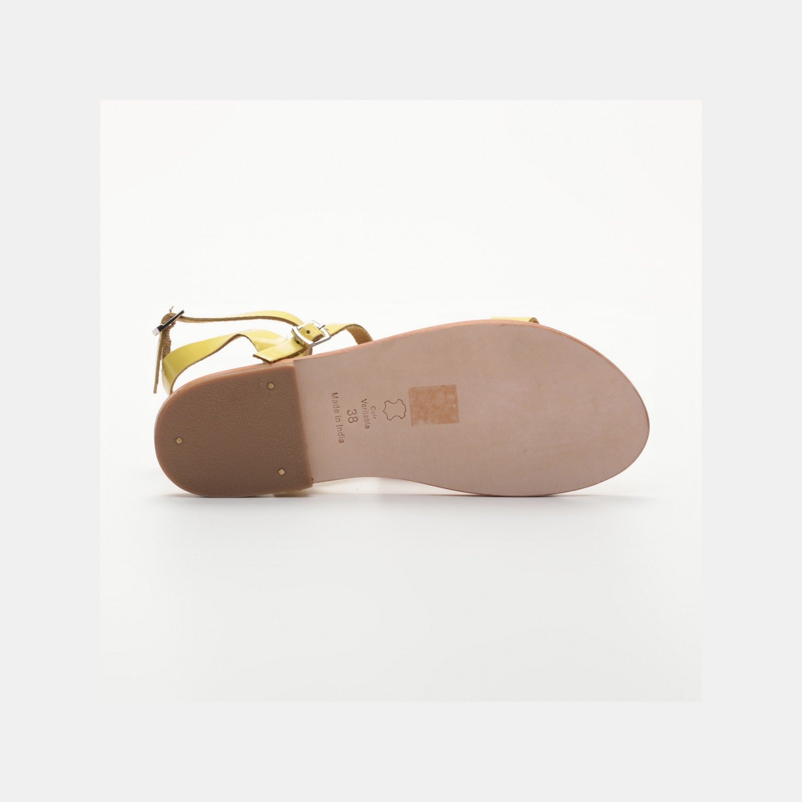 Les Bagatelles - Sandales Baychester - Citron