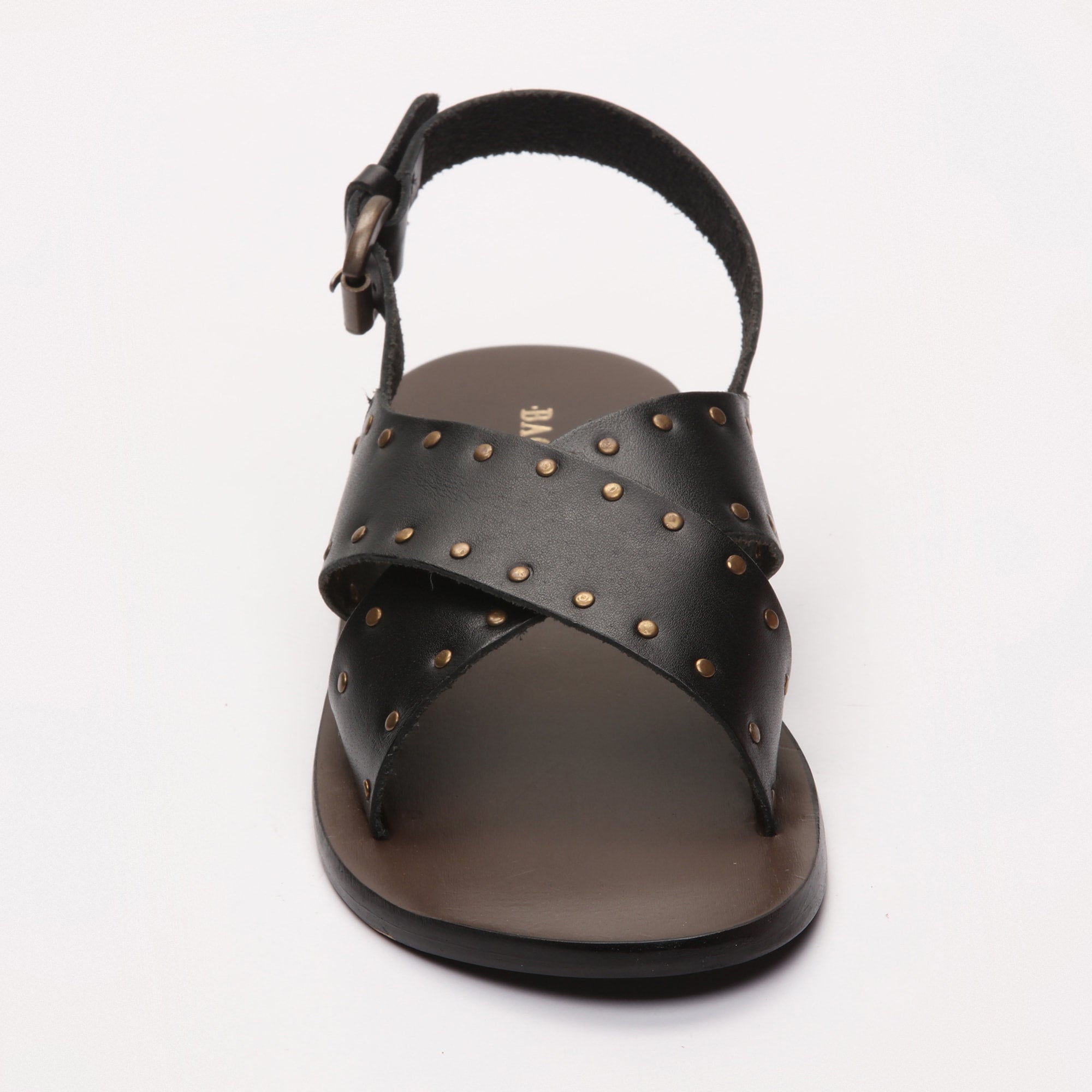 Les Bagatelles - Waylon Flat Sandals - Black