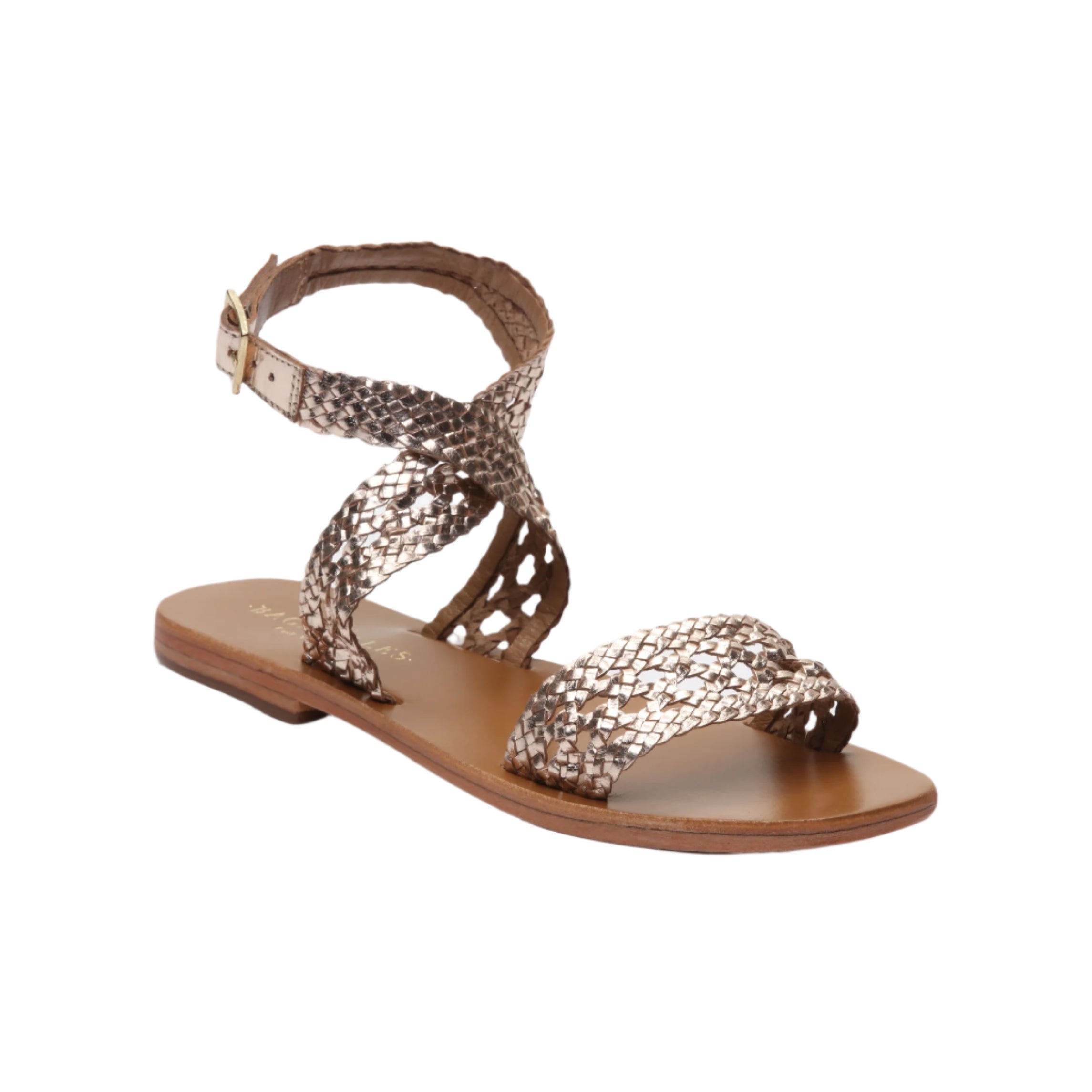 Abitha Gold Sandals