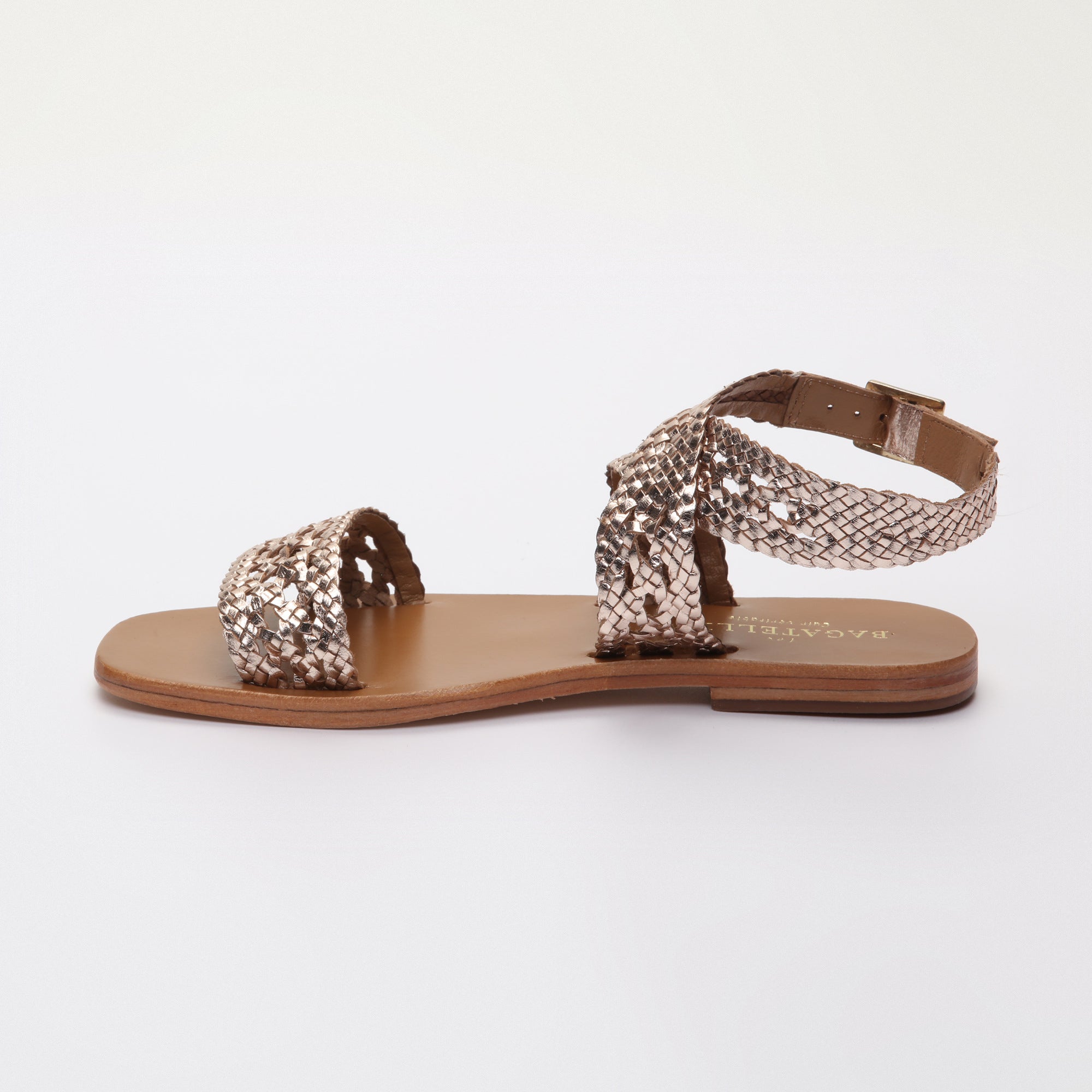 Abitha Gold Sandals