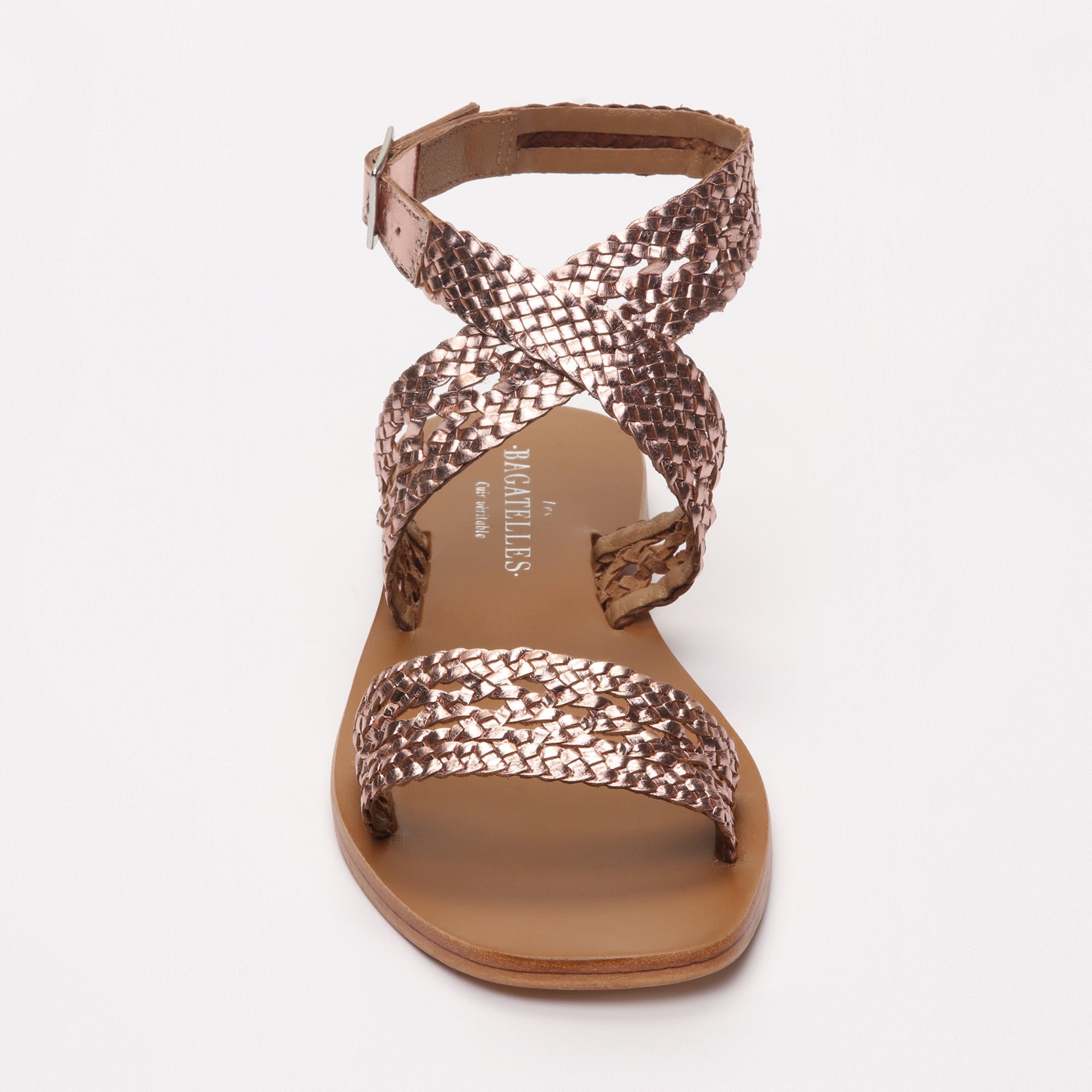 Les Bagatelles - Sandales Abitha - Rosegold