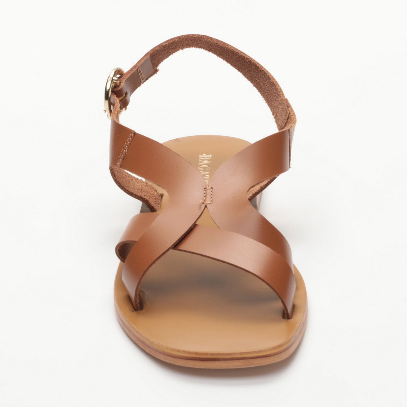 Les Bagatelles - Sandales Plates Akhila - Camel