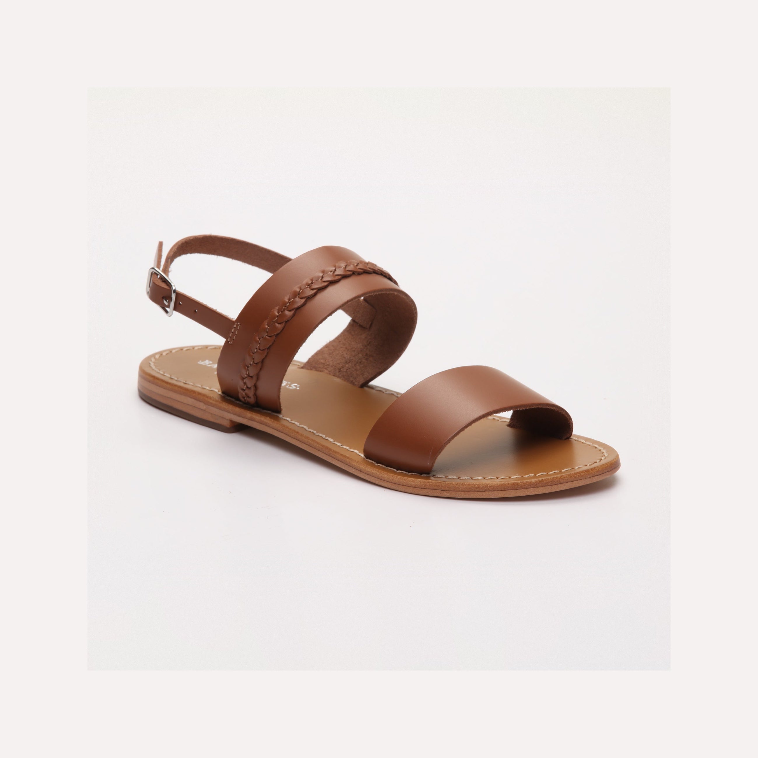 Les Bagatelles - Sandales Plates Champa Camel