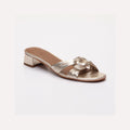 Les Bagatelles - Sandales Talons Gifi - Gold