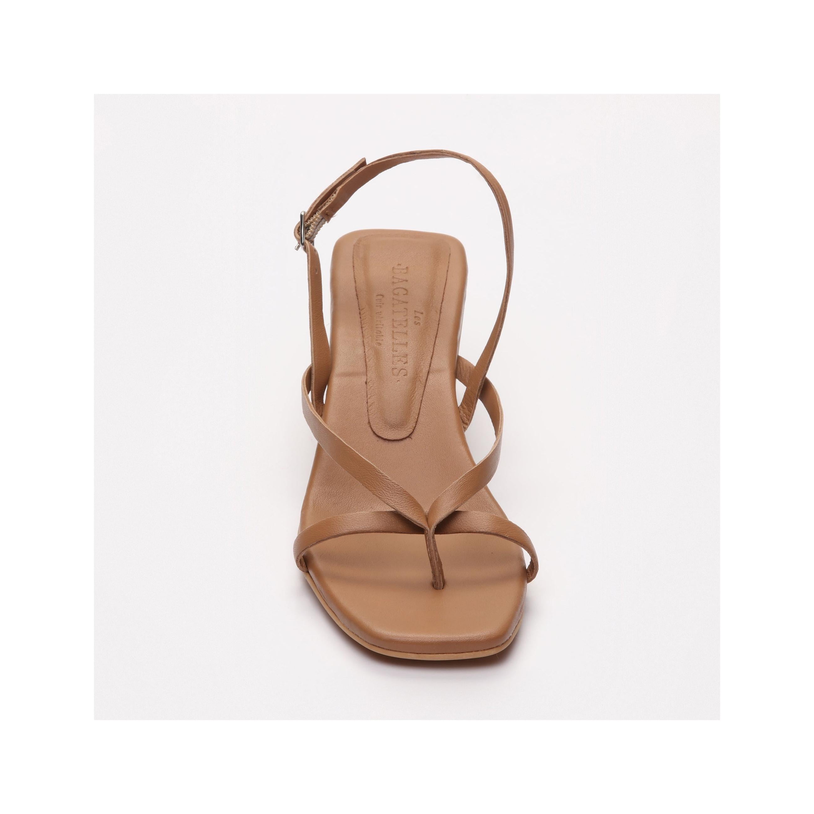 Chumani Heeled Sandals - Camel