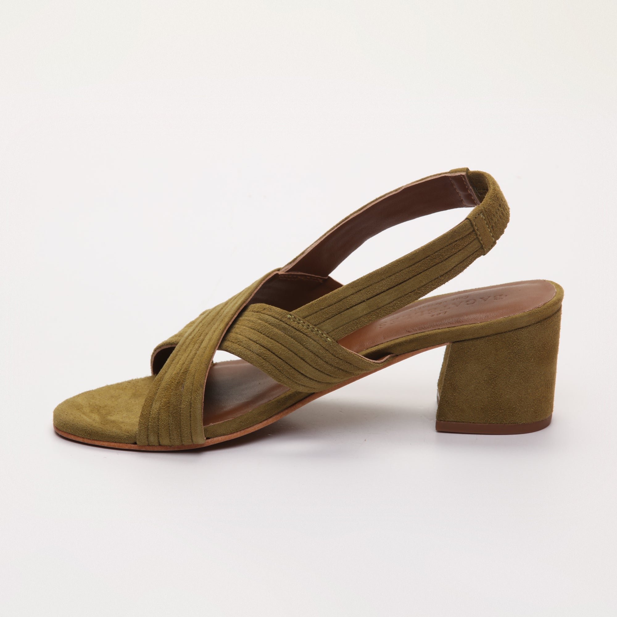Sandales A Talons Isi - Olive